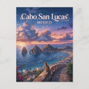 Cabo San Lucas Mexico Postcard