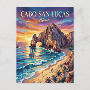 Cabo San Lucas Mexico Postcard