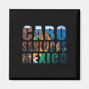 Cabo san lucas mexico summer beach palm vacation magnet
