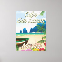 Cabo San Lucas Mexico travel poster