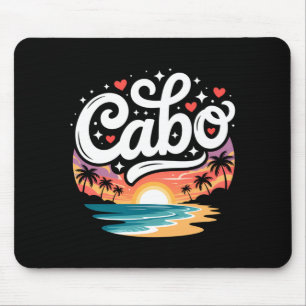 Cabo san lucas mexico tropical beach vacation cute mouse pad