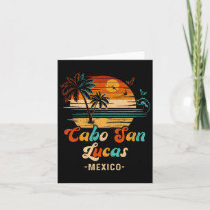 Cabo San Lucas Mexico Vacation 2025 Matching Famil Card