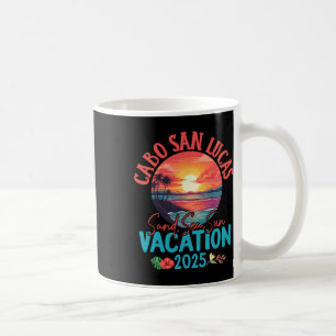 Cabo San Lucas Mexico Vacation 2025 Souvenir Match Coffee Mug