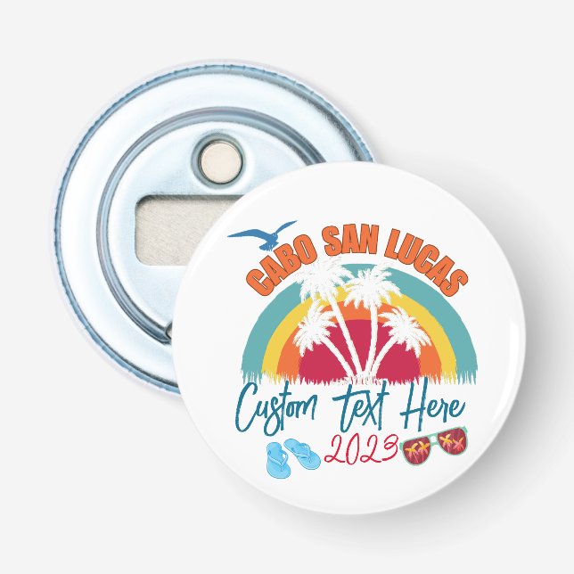 Cabo San Lucas Mexico Vacation Personalisation  Bottle Opener (Front)