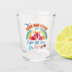 Cabo San Lucas Mexico Vacation Personalisation Shot Glass