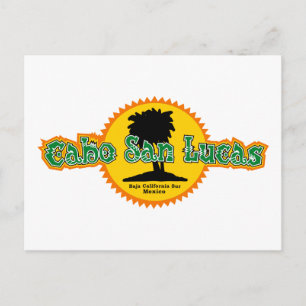 Cabo San Lucas Sun Postcard