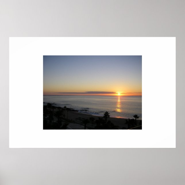 Cabo sunrise poster (Front)