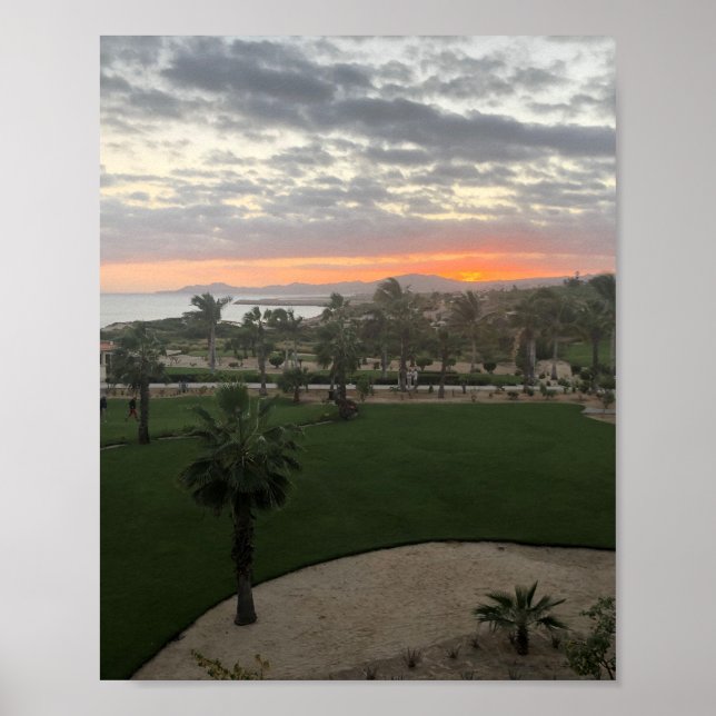 Cabo Sunset Poster (Front)