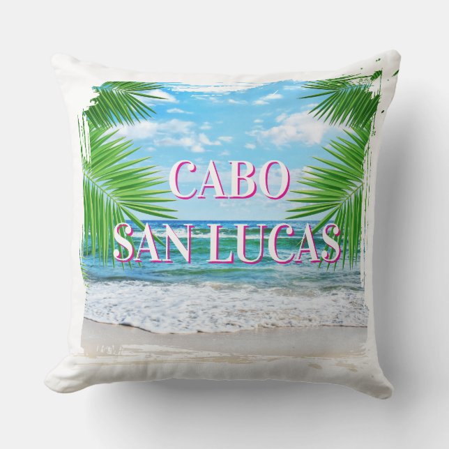 Cabo Throw Pillow (Front)