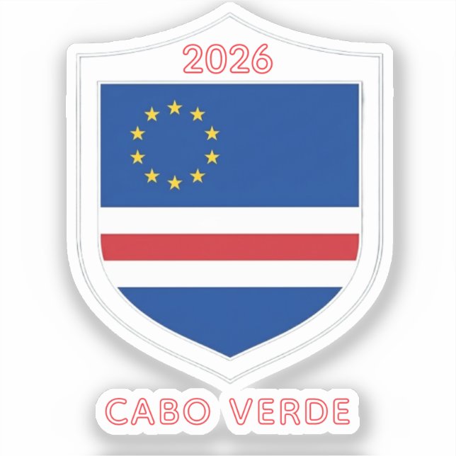 Cabo Verde 2026 World Cup (Front)