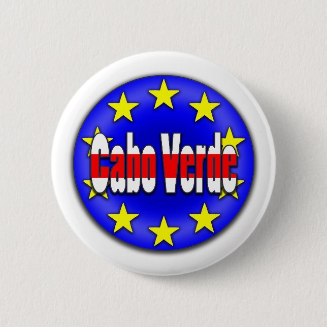 Cabo Verde! 6 Cm Round Badge (Front)