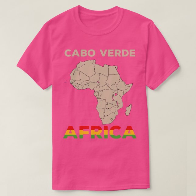 Cabo Verdeafrica T-Shirt (Design Front)