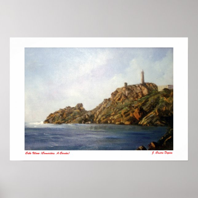 Cabo Vilano (Camariñas. A Coruña) Poster (Front)