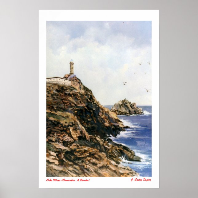 Cabo Vilano (Camariñas - Coruña) Poster (Front)