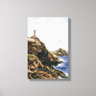 Cabo Vilano (Camariñas. To Corunna) Canvas Print