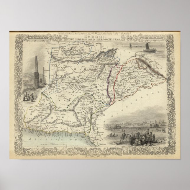 Cabool, The Punjab and Beloochistan Poster (Front)