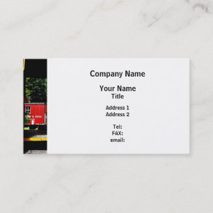 Caboose In the Distance Business Card