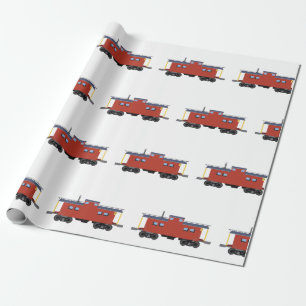 Caboose Wrapping Paper