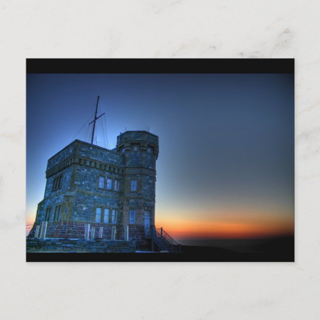 Cabot Tower Postcard (Front)