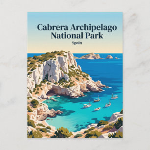 Cabrera Archipelago National Park Spain Postcard