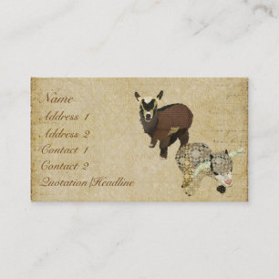 Cabrito Business Card/Tags Business Card