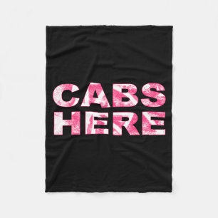 Cabs Here Gym Tan Laundry New Jersey Gtl Garden Fleece Blanket