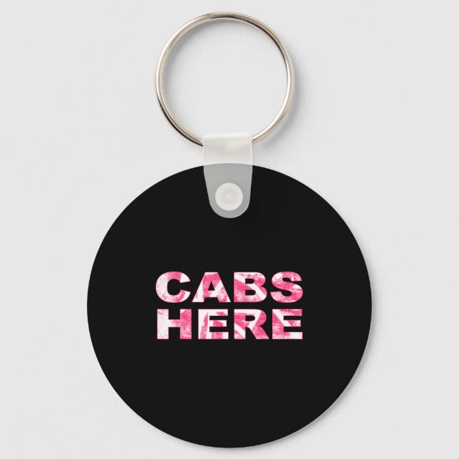 Cabs Here Gym Tan Laundry New Jersey Gtl Garden  Key Ring (Front)