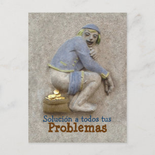 Caca de Oro ~ Tarjeta Postal / Invitación Postcard