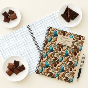 Cacao Journal Chocolate Notes Creations Turquoise
