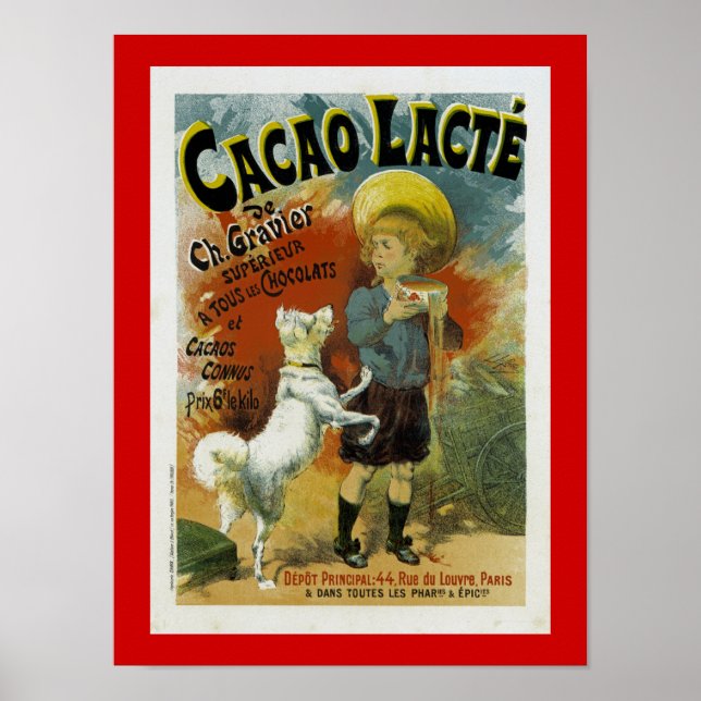 Cacao Lacte Poster (Front)