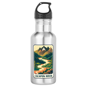 Cacapon River West Virginia Colours 532 Ml Water Bottle
