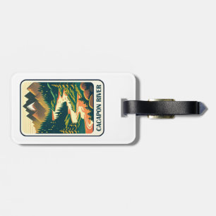 Cacapon River West Virginia Colours Luggage Tag