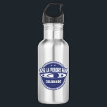 Cache la Poudre River Colorado Kayaking 532 Ml Water Bottle<br><div class="desc">The Cache la Poudre River is the only nationally designated Wild & Scenic River in Colorado and offers outdoor recreation opportunities all year long.</div>