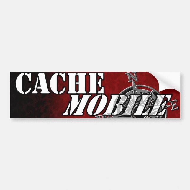 Cachemobile bumpersticker bumper sticker (Front)
