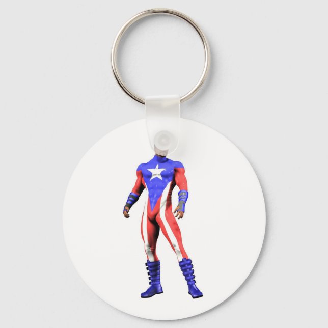 Cacique Keychain (Front)