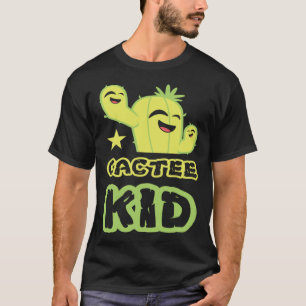Cactee Kid Pot Gardening Succulent Plant Garden Vi T-Shirt