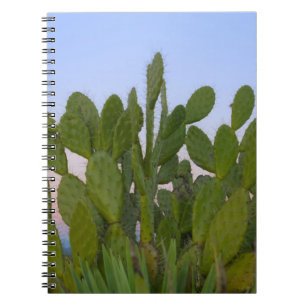 Cacti and sisal in Dry Forest Spiral Notebook