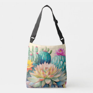 Cacti And Succulent  Crossbody Bag