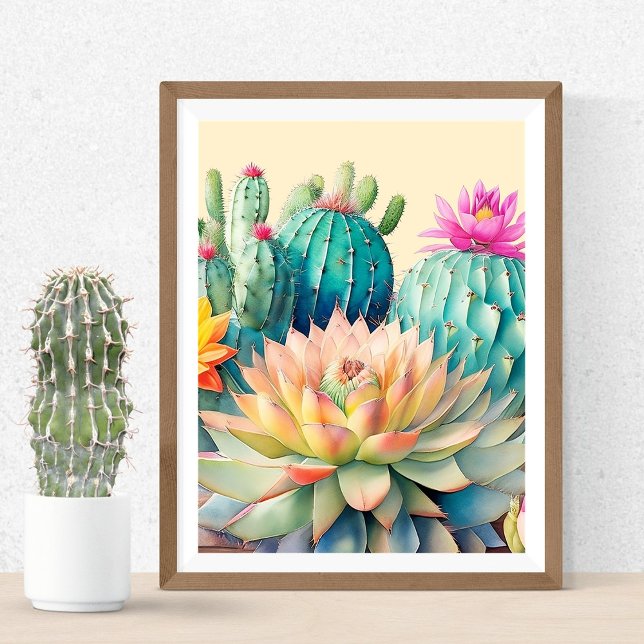 Cacti And Succulent Poster (Creator Uploaded)