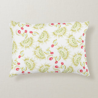 Cacti flowers decorative cushion