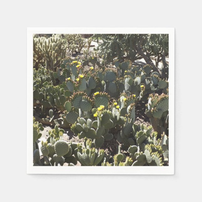 Cacti Paper Napkin (Front)