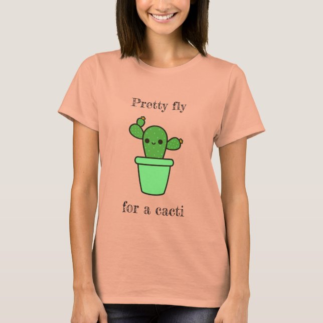 Cacti pun T-Shirt (Front)