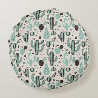 Cacti Round Cushion