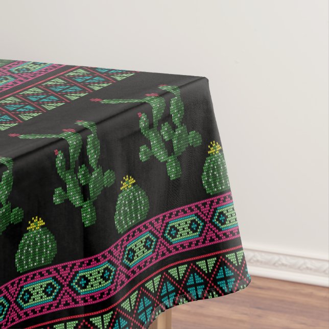 Cacti Tablecloth (In Situ)