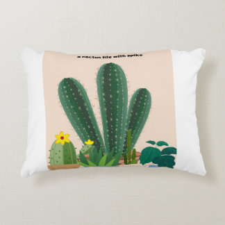 cactius life decorative cushion