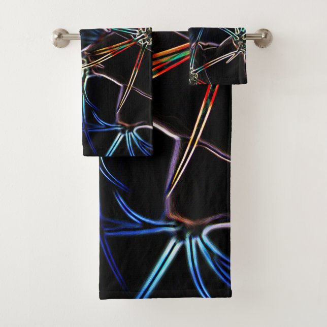 Cactus 1 btcna bath towel set (Insitu)