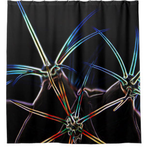 Cactus 1 sccn shower curtain