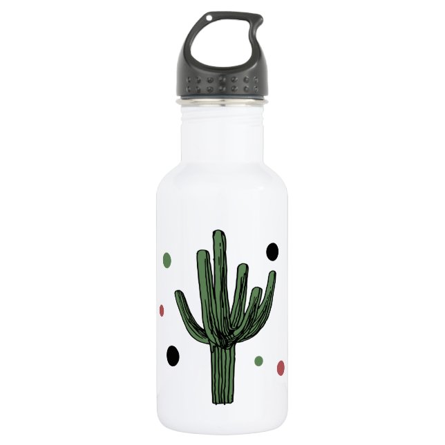 Cactus 532 Ml Water Bottle (Front)