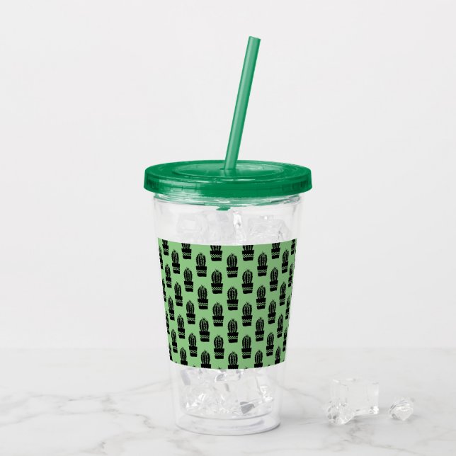 Cactus! Acrylic Tumbler (Back Ice)