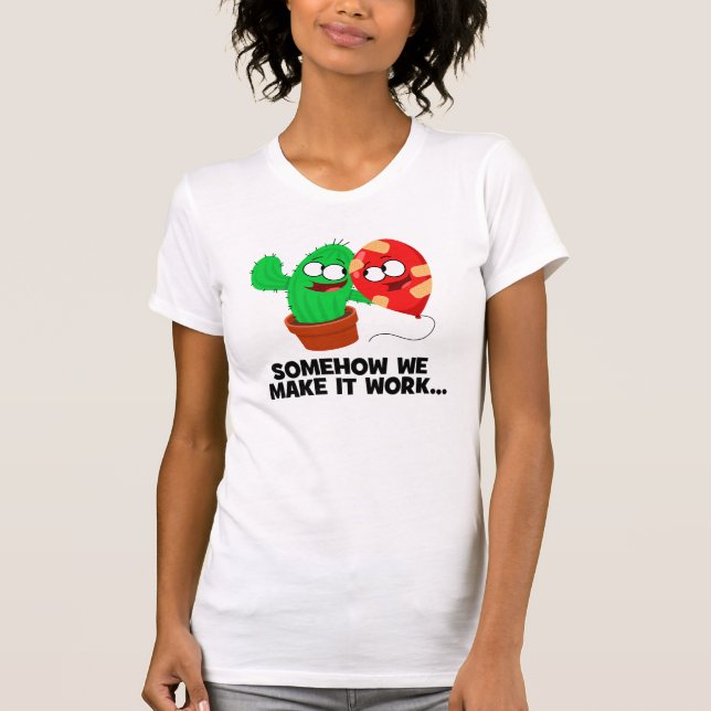 Cactus and Balloon T-Shirt (Front)